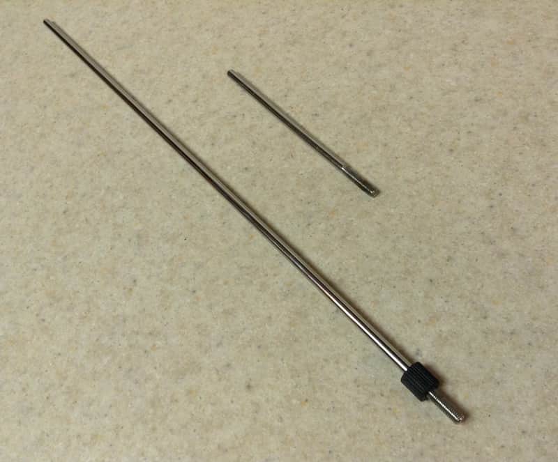 DW 9000 Hi Hat Down Pull Rods Set (2 in 1 deal) 21" Size & A Super Rare Custom Ordered 7" Size image 1