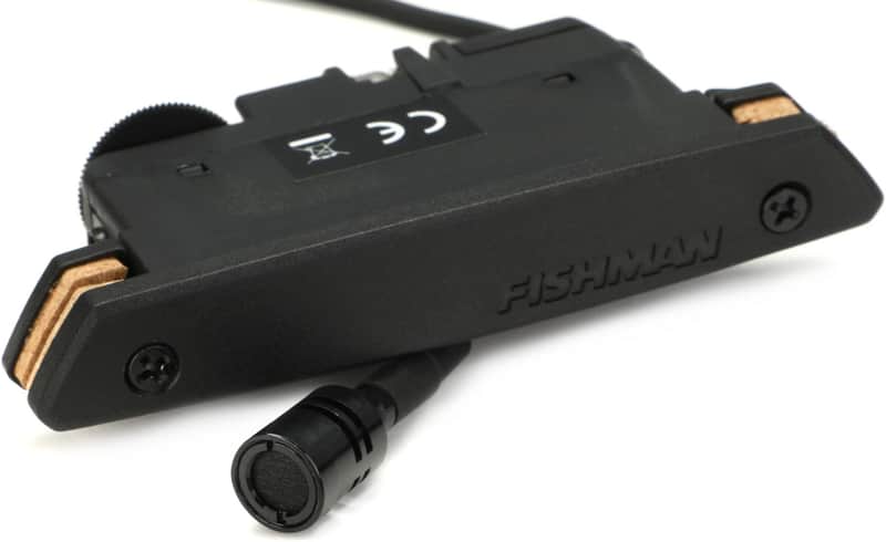 Fishman Rare Earth Magnetic Acoustic Soundhole HB Pickup with Mic image 1