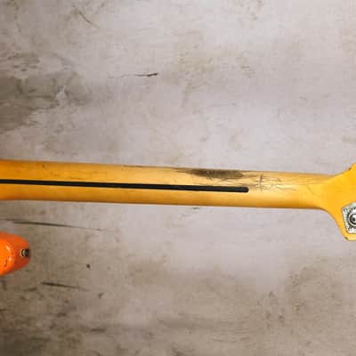 Luthier made Jazz Bass 2020 Aged Capri Orange image 14