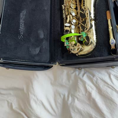 Selmer-Paris Super Action 80 Series III (Model 62 HA) (High Altisimo) Professional Model Eb Alto Saxophone Late 90's Gold Lacquer image 1