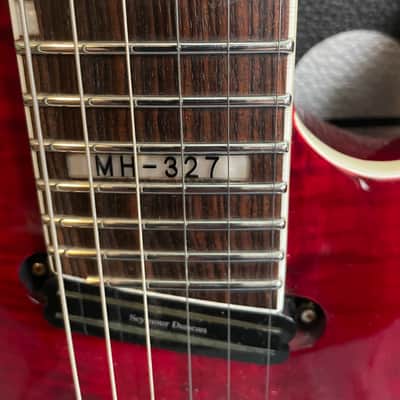 ESP LTD MH-327 2021 - See Thru Red 27 frets image 6
