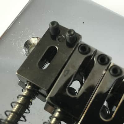 Custom Fender NOS Relic Style Electric Guitar Six Black Nickel Saddles Bridge Humbucker image 5