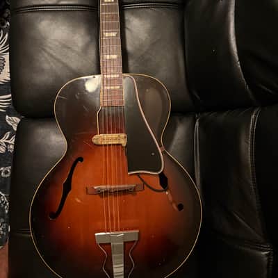 Gibson Archtop Acoustic Electric L-50 F-Hole 1948 Sunburst w DiMarzio Pickup image 1