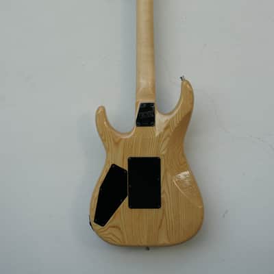 ESP Mirage Deluxe Electric Guitar Natural Grain Floyd Seymour Duncan image 9