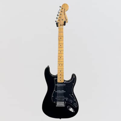Fender Squier Classic Vibe '70s Stratocaster HSS Electric Guitar - Black image 8