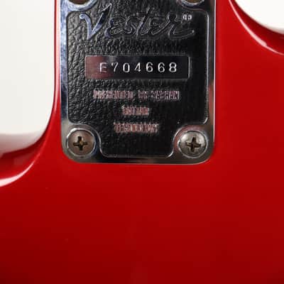 Vintage 1980s Vester Stage Series Electric Guitar w/ Gig Bag Japan Made! image 5