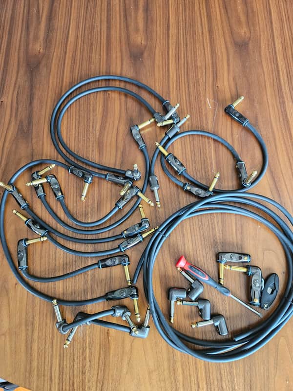 D'Addario PW-GPKIT-50 Planet Waves DIY Solderless Custom 1/4" TS Cable Kit - 40', 10 plugs 2008 - 2020 - Black image 1