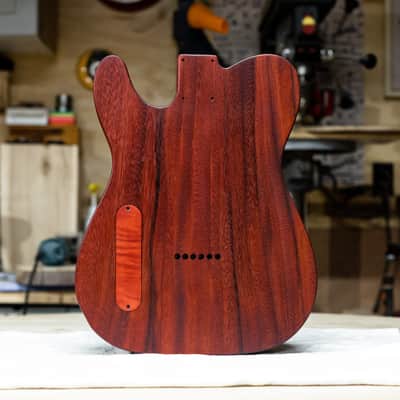 Curly Maple Tele Body / Sunburst Tele Body image 4