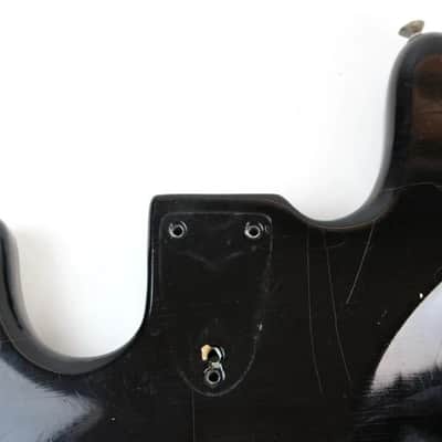 1975 Vintage Fender Jazz Bass 3-Bolt Body ~BLACK~ USA 1970s image 18