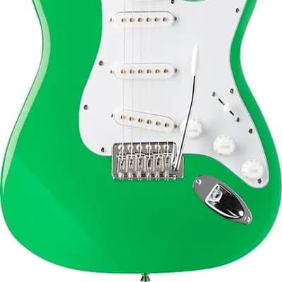 Oscar Schmidt OS-300-SFG-A Double Cut Electric Guitar. Surf Green