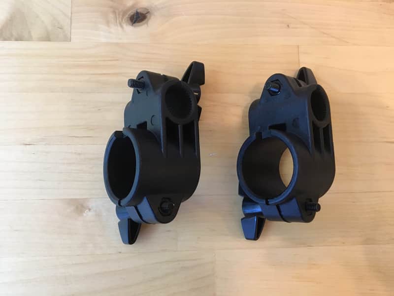 NEW- 2X Alesis SURGE/COMMAND Electronic Drum Rack Mount Clamps - 1.5 Inch - 102370013-A Black image 1