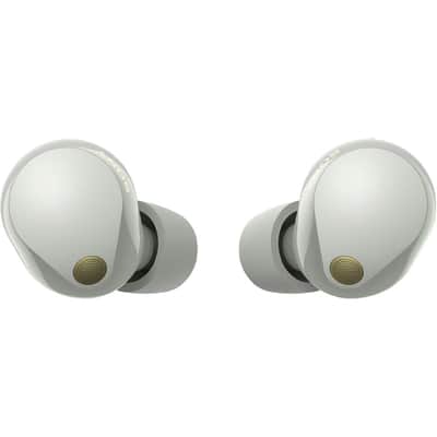 Sony WF-1000XM5 Noise Canceling Truly Wireless Earbuds (Silver) +1 YR Warranty Bundle image 9
