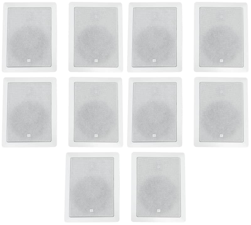 10) JBL Control 126 WT 6.5" 30w Commercial 70v In-Wall Speakers 4 Restaurant/Bar image 1