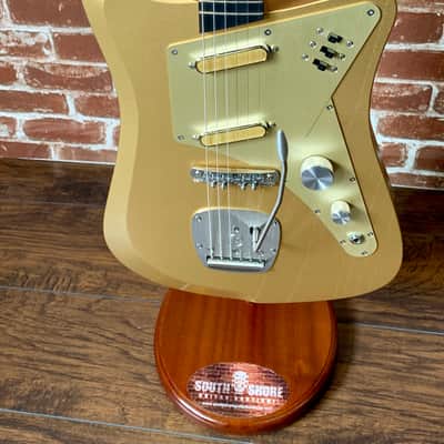 Uma Guitars Jetson 2 "Gold Leaf" w/ Mastery bridge & Vibrato NEW/2020 DEMO VIDEO ADDED (Authorized Dealer) image 6
