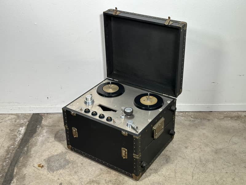 Ampex 351-2 Reel To Reel Transport Magnetic Tape Recorder w/ Original Case image 1