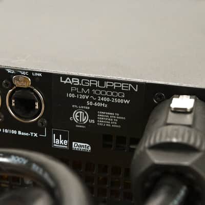 Lab Gruppen PLM 10000Q Powered Loudspeaker Management System CG0102X image 11