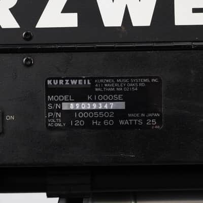 Kurzweil K1000 Special Edition 76-Note Digital Keyboard Synthesizer #53374 image 11