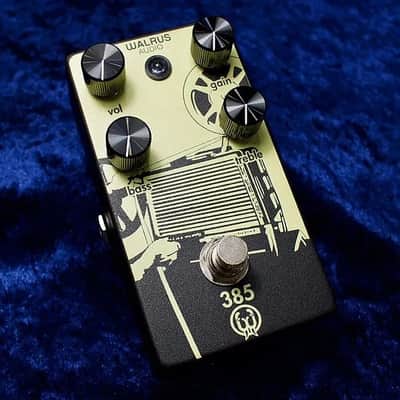 Walrus Audio 385 Overdrive Dynamic Amp-Like Guitar Effects Stompbox Pedal (open) **mint in-box! image 1