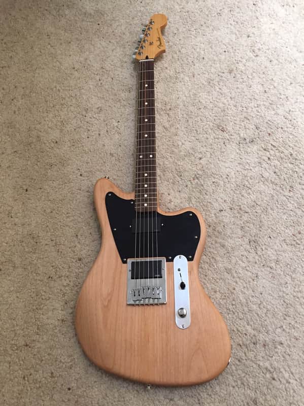 Fender / Warmoth Jazzmaster Natural EMG Pickups HH Jazzcaster