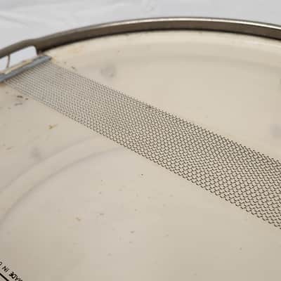 Vintage Early 1960s Pre Serial Ludwig Blue Silver Duco Pioneer Snare Drum 5x14 image 12