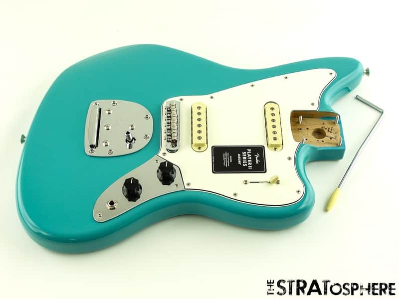 Fender Player II Jaguar Series LOADED BODY, Alnico 5 & 2 Guitar, Aquatone Blue image 1