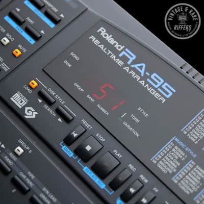 (Video) Roland RA-95 Realtime Arranger RA95 | Mid 90s Vintage Retro MIDI Controller & Drum Machine | MIDI File Player image 11