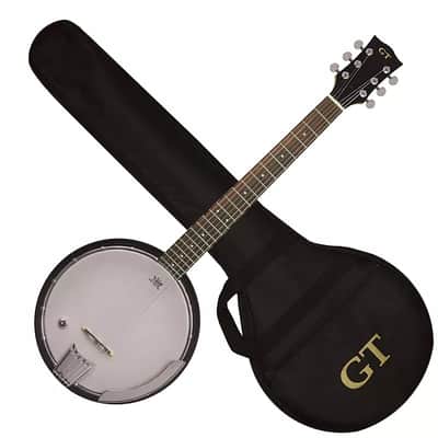 Gold Tone AC-6+ Acoustic Composite Banjo Guitar with Pickup and Padded Gig Bag image 1