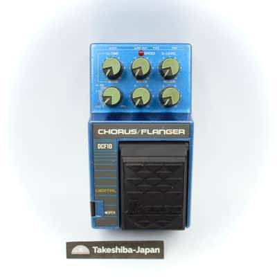 Ibanez DCF10 Digital Chorus / Flanger Made in Japan Guitar Effect Pedal 164319