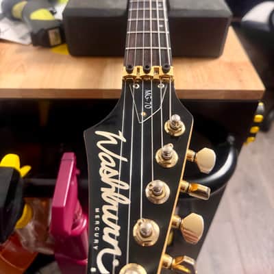 Washburn MG-70 Mercury Series 1992 - Vintage Sunburst image 6