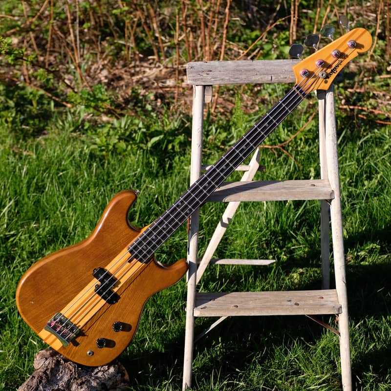 1981 Moridaira/Morris-made Lotus L-1500 Neck-Through Electric Bass Guitar w/OHSC image 1