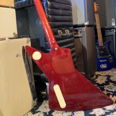 Greco EX800H Hamer Style Explorer MIJ 1978 - Cherry 🍒 Sunburst image 6