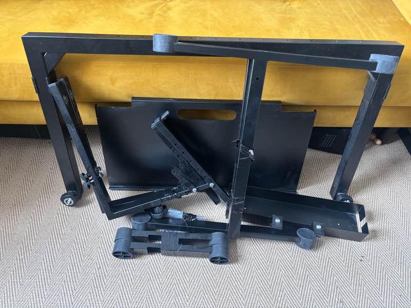 K&M 18820 Omega Pro Keyboard Stand 2020s - Black image 1