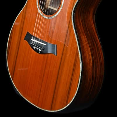 Taylor Custom Grand Concert from 2017 in Red Sinker/Cocobolo with original Hardcase image 7