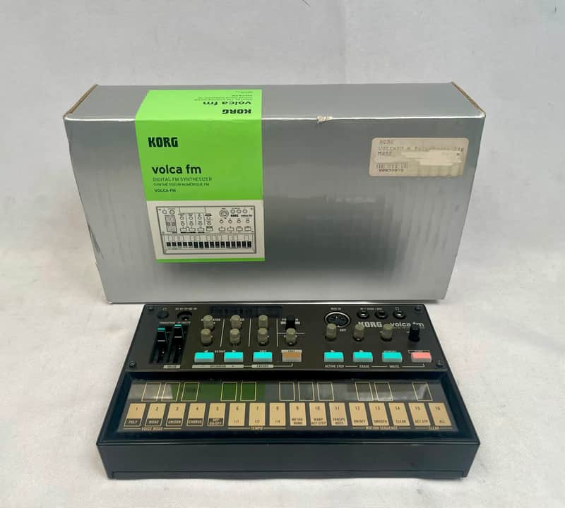 Korg Volca FM Digital FM Synthesizer/Sequencer 2016 - 2022 - Black image 1
