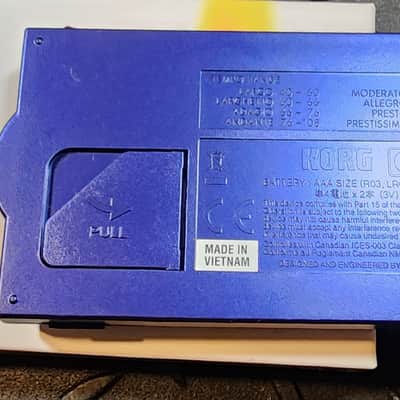 Korg MA-30 Metronome Recent - Blue image 3
