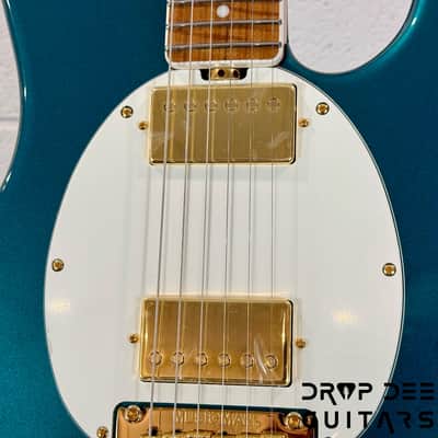 Ernie Ball Music Man Cory Wong StingRay II Deluxe Electric Guitar w/ Case-Pine Green image 6