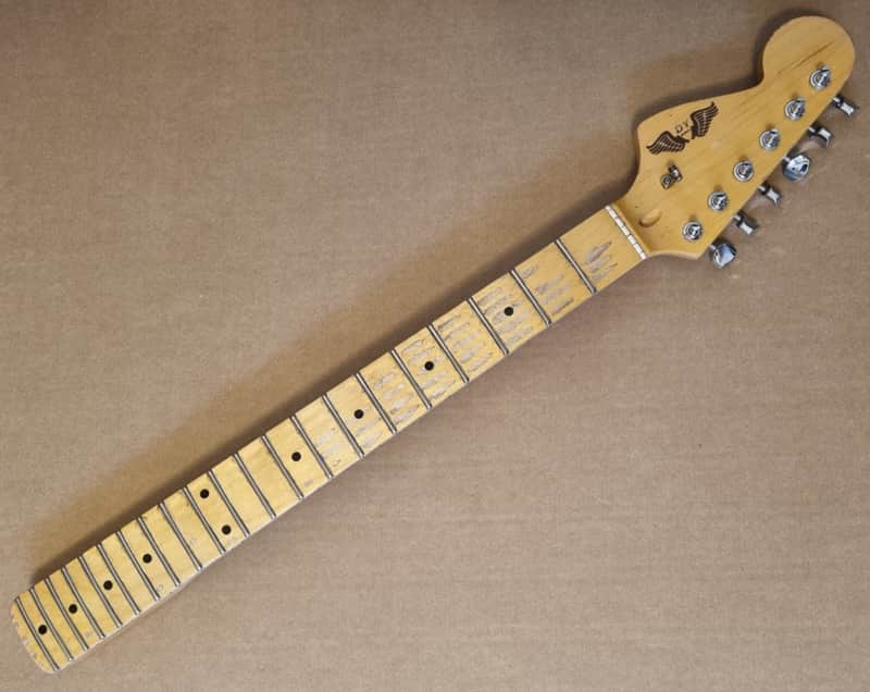 DY Guitars Reverse Reliced 70's Stratocaster Strat Neck Fender Tuners SS frets image 1
