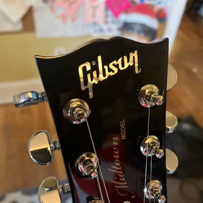 Gibson Midtown Standard 2015 - Pelham Blue Gloss with White Binding image 11