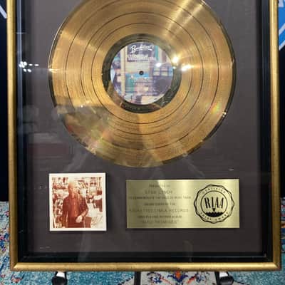 Stan Lynch Tom Petty and The Heartbreakers, RIAA, Hard Promises Gold Record (#10) image 2