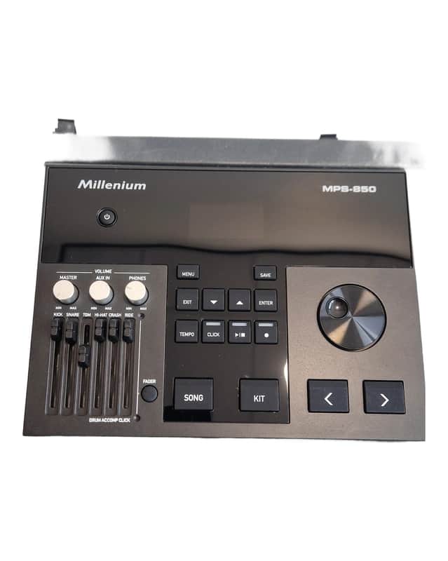 Millenium MPS-850 - Electronic Drum Part - Black - Very Good w/ Cables image 1