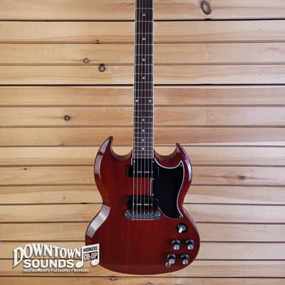 2025 Gibson SG Special P90 Electric Guitar with Gator 4G Gig Bag - Vintage Cherry, 6lbs 11oz image 2