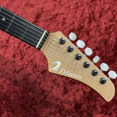 T's Guitars DST-22 Piezo "AAAAA Quilt Maple Top,Roasted Falme Neck!!"【USED】 [Made in Japan] [GSB019] image 10
