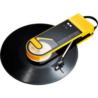 Audio Technica Sound Burger Portable Bluetooth Record Player - Yellow image 1