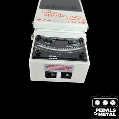 Boss TU-3 Chromatic Tuner 2009 - Present - White - X16430 image 4