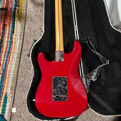 Fender 40th Anniversary American Standard Stratocaster with Rosewood Fretboard 1994 Lipstick Red *Eric Johnson Pickups!* image 3