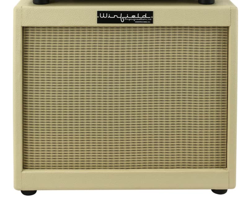 Winfield Amplification 1x12 Blonde Custom Cabinet with Celestion Alnico Blue - never used image 1