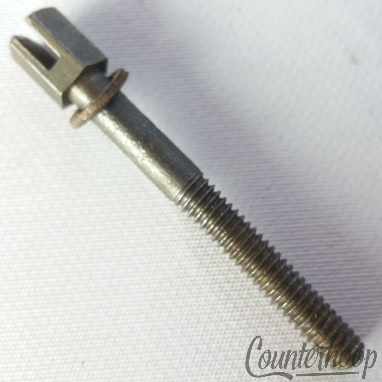 Leedy 1 7/8"Slotted Hex T-Rod Tom/Snare Drum Tensioner Nickel Tension L&S Strupe — main photograph