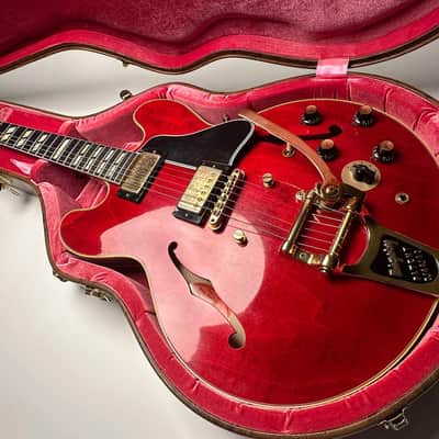 Gibson Custom Shop Murphy Lab Back To The Future '55 ES-345 "Reissue" Light Aged 2025 Cherry Red image 1