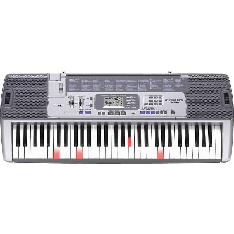 Casio LK-100 61-Key Key-Lighting Keyboard image 1