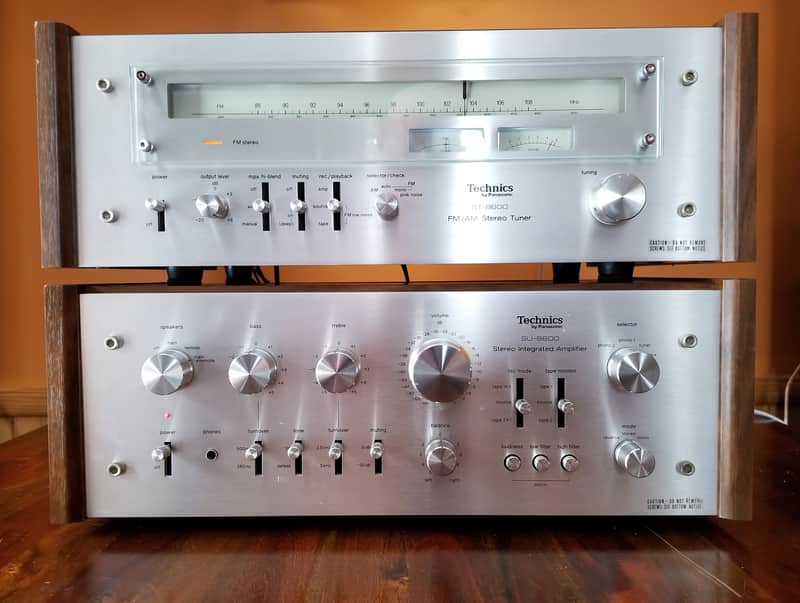 Technics SU-8600 Integrated Amplifier & ST-8600 Stereo Tuner | Reverb